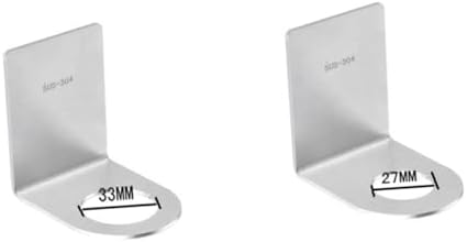 PRETYZOOM Stainless Steel Shower Gel Rack Easy Install Wall Mount