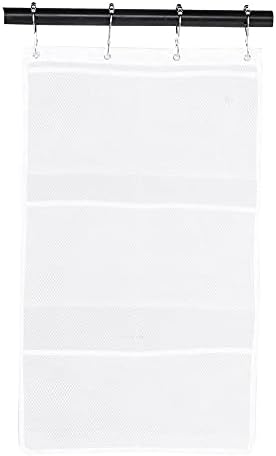 RASTKY 6 Pockets Mesh Shower Caddy with Hooks