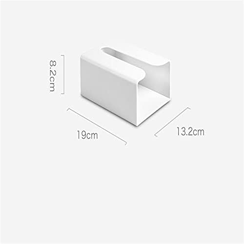 Stsmcl Tissue Box Wall Hanging Multi-Function Minimalist Storage Pink