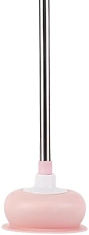 Heavy-Duty Toilet Plunger with Vacuum Suction
