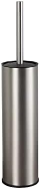 BGL Toilet Brush and Holder with Brushed Nickel Design