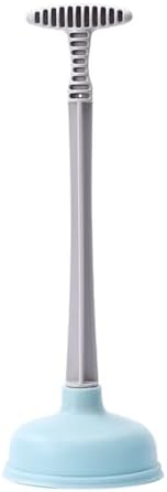 TOPINCN Toilet Plunger Strong Suction Blue 1