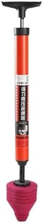 High Pressure Toilet Clog Remover with Durable Plunger Head
