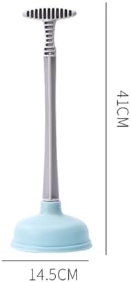 TOPINCN Toilet Plunger Strong Suction Blue 1