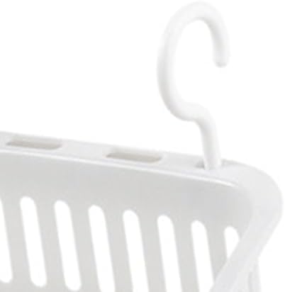Hanging Plastic Storage Basket for Bathroom Kitchen Shower
