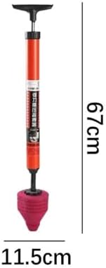 High Pressure Toilet Clog Remover with Durable Plunger Head