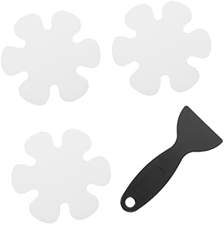 VOSAREA Flower-Shaped Non-Slip Floor Sticker for Bathroom
