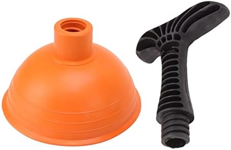 Eujgoov Mini Drain Plunger - Slip Proof Handle High Pressure Pneumatic Multipurpose 1