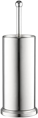 Home-it Toilet Brush and Holder Set - Chrome 1