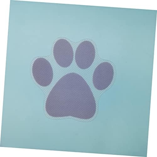 WESIEVYA Anti-Slip Tub Stickers 4pcs Grey 1