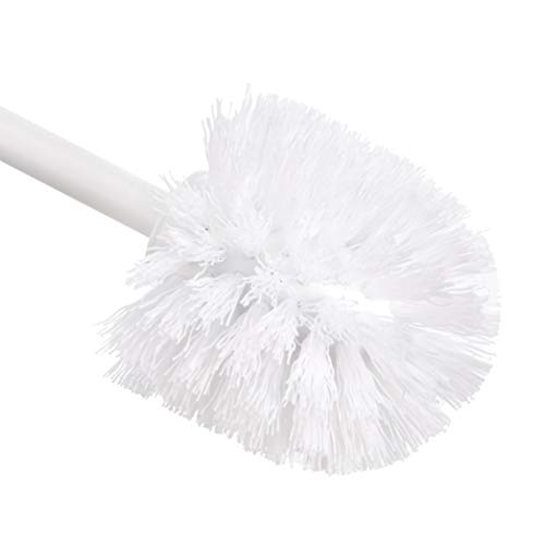 Amazon Basics Toilet Brush and Holder Set - 4-Pack White 1