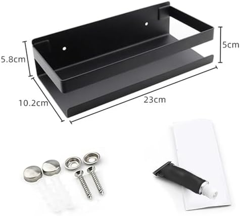 BAHELS Shower Caddy Organizer Shelf Black