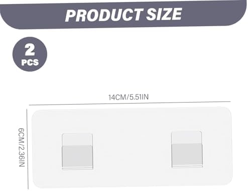 MOUNTTU Shower Caddy Adhesive Replacement Sticker 2Pcs