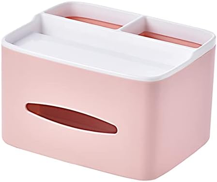 Stsmcl Pink Tissue Box with Magnetic Bottom