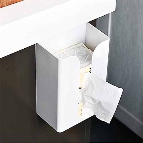 Stsmcl Tissue Box Wall Hanging Multi-Function Minimalist Storage Pink