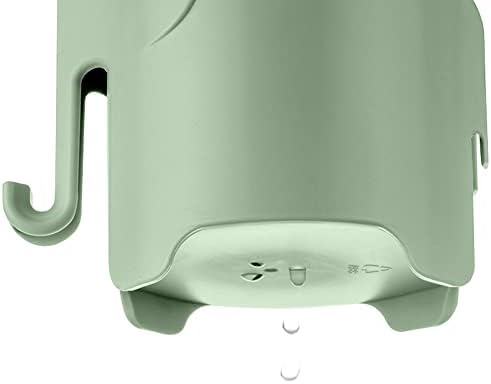 RyanLemon Elephant Toothbrush Holder for Kids with Hook and 3 Slots