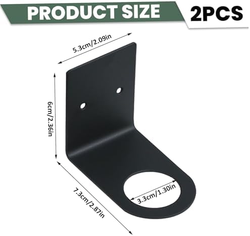 2Pcs Shampoo Holders for Shower Wall Mount