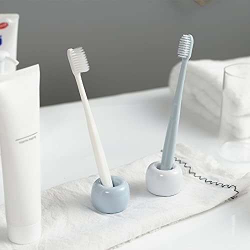 Mini Ceramic Toothbrush Holder 2-Piece Set 1