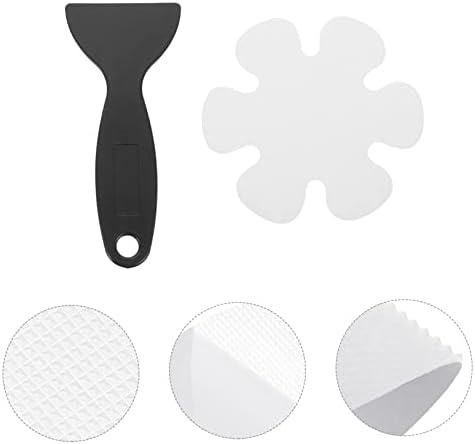 VOSAREA Flower-Shaped Non-Slip Floor Sticker for Bathroom