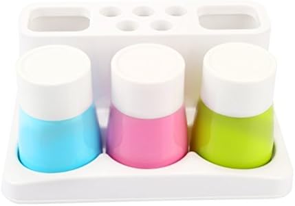 ENJOYPRO 5 Hole Toothbrush Holder Set