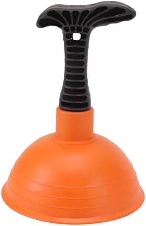 Eujgoov Mini Drain Plunger - Slip Proof Handle High Pressure Pneumatic Multipurpose 1