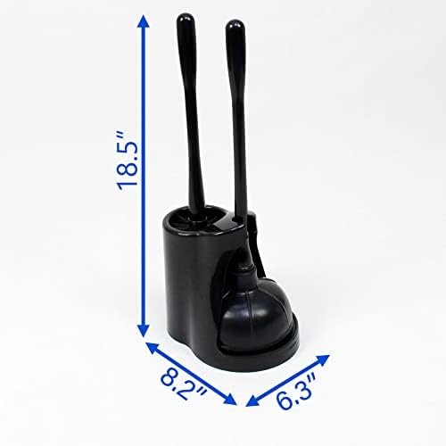 Casaphoria Toilet Plunger and Bowl Brush Combo