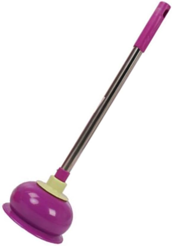 Angoily Purple Toilet Plunger with Handle