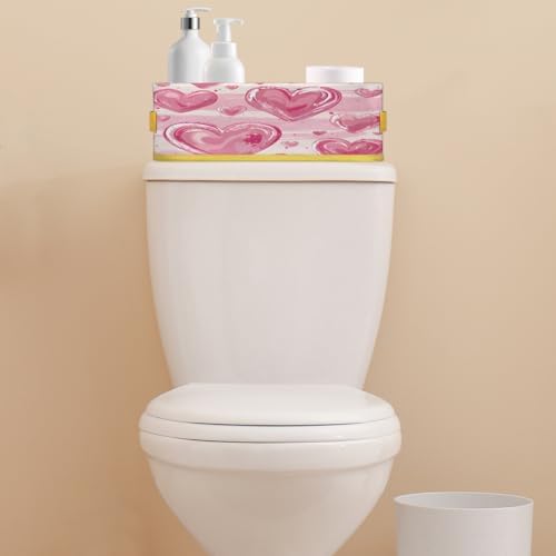 Love Heart Shape Toilet Paper Baskets for Bathroom