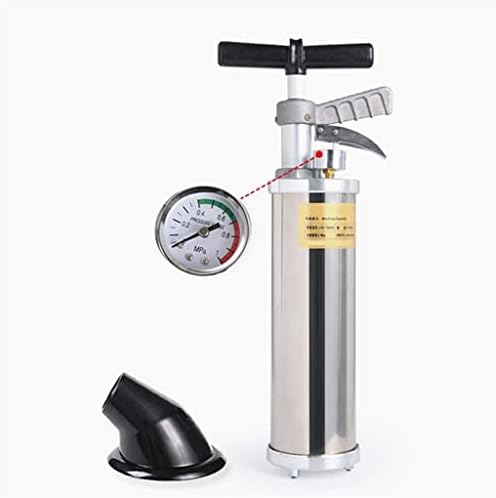 Powerful Stainless Steel Toilet Plunger with Air Blaster