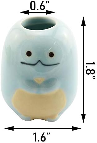Tegg Mini Toothbrush Holder 4PCS Cute Animal Design