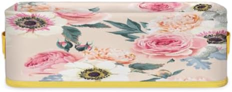 Vomwwlix Flower Peony Toilet Paper Basket Decor