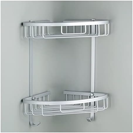 BAHELS Corner Shower Caddy Double Tiers Organizer