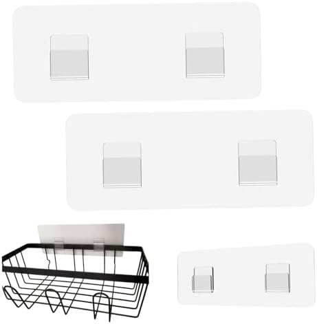 MOUNTTU Shower Caddy Adhesive Replacement Sticker 2Pcs