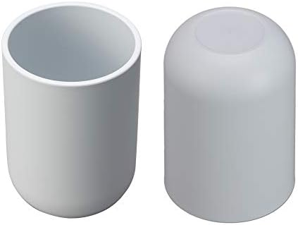 UVIVIU Toothbrush Cup with Arc Design 350ml