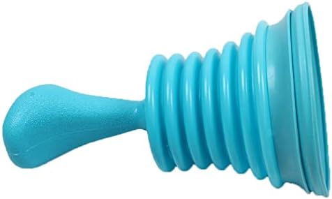 MALABAN Toilet Plungers Holder Blue 1