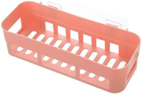 Senrusa Wall Mount Shower Caddy with Storage Basket