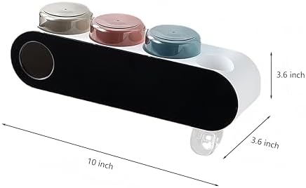 LALFENNB Smart Toothbrush Holder with Dispenser