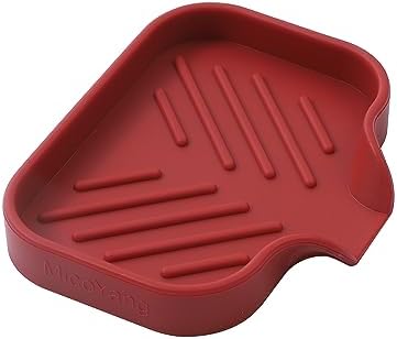 MicoYang Silicone Soap Dish with Drain Spout - 49x32