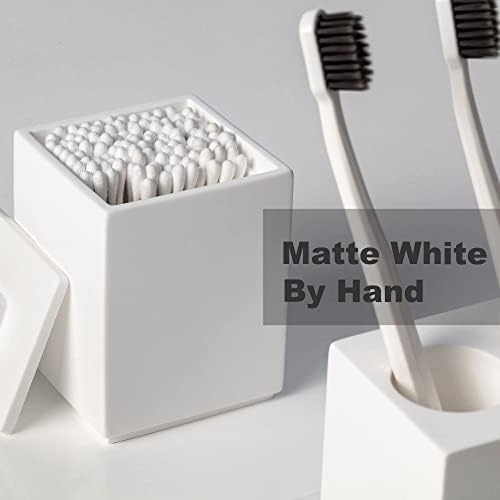 AUSAULAC Ceramic Toothbrush Holder Set for Bathroom