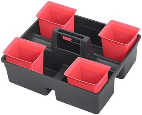 Sturdy Plastic Cleaning Basket for Hotel Portable Shower Caddy Organizer