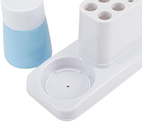 Eslite Bathroom Toothbrush Paste Holder Organizer