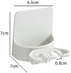 2 PCS Self-Adhesive Toothbrush Holders Wall Mounted 1