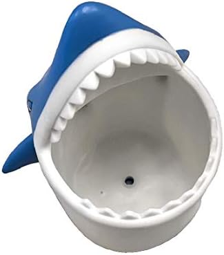 Kids Toothbrush Holder with Drainage - Shark Animal Design