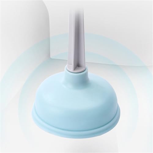 Heavy Duty Toilet Plunger with Holder and Long Handle