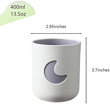 Moon Stars Couple Toothbrush Cup 2Pcs