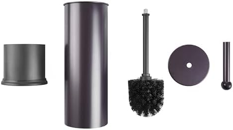 Huji Rust Resistant Bronze Toilet Brush Holder