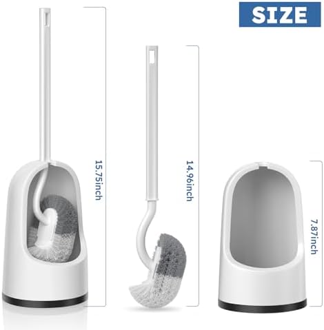 TRENTI Toilet Brush Holder Set 2 Pack