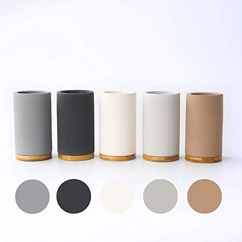Matani Bamboo Toothbrush Holder with Drain Holes