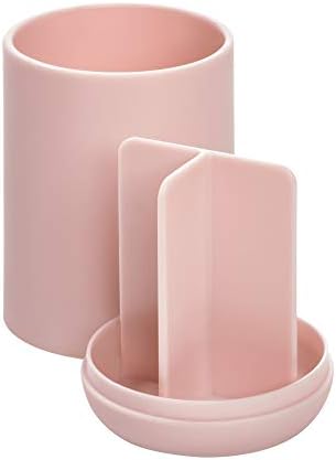 iDesign Cade Toothbrush Holder with 3 Slots Blush