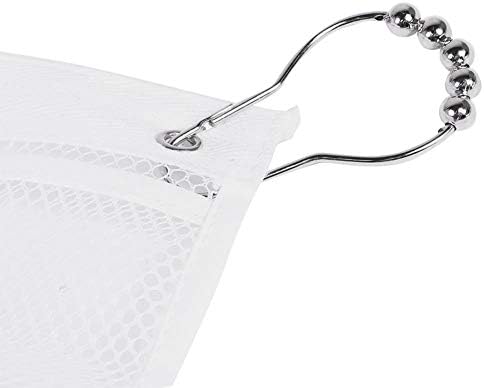 RASTKY 6 Pockets Mesh Shower Caddy with Hooks